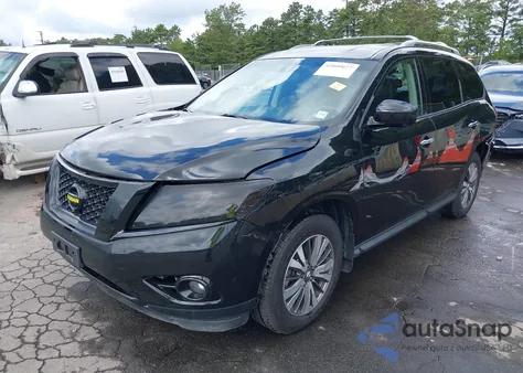 2017 Nissan Pathfinder Sl from USA, damaged, VIN 5N1DR2MM7HC687029